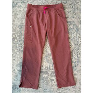 Figs Women's scrub set in mauve large. Comes with 1 pocket top (not pictured).